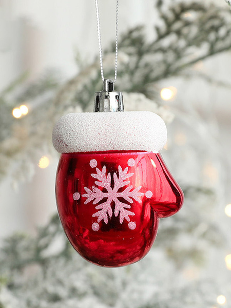 Image of Accessorio natalizio bianco freddo sintetico modello natalizio costumi natalizi