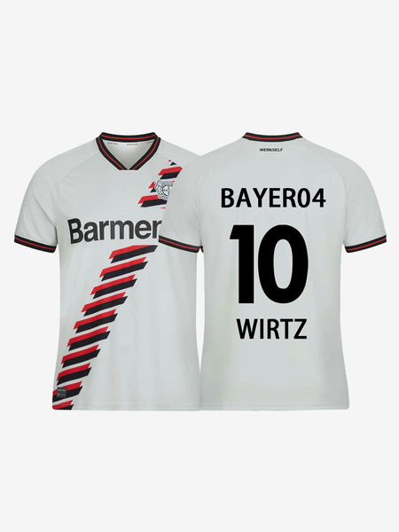 Image of Maglia Bayer 04 Leverkusen No 10 WIRTZ Away 23/24 per adulti e bambini