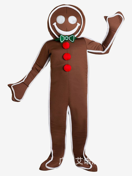 Image of Costumi delle vacanze di Natale Abito cosplay di Gingerbread Man