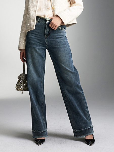 Image of Jeans Da Donna Blu Moderno