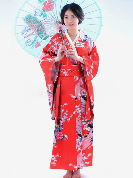 Image of Costume tradizionale Kimono giapponese di Halloween