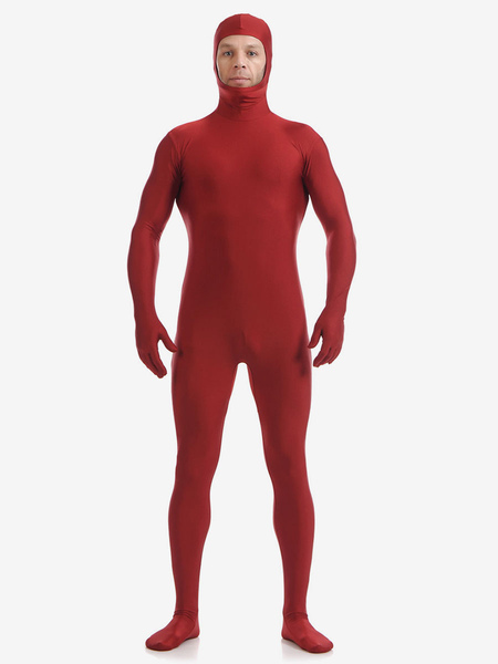 Image of Carnevale Rosso scuro Unisex Lycra Spandex Suit Zentai Halloween