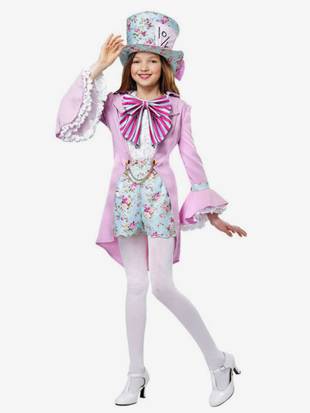 Image of Costume Halloween per Bambini Costumi di Halloween per bambini Abito da principessa con stampa floreale in pizzo Costume Carnevale Costume Halloween