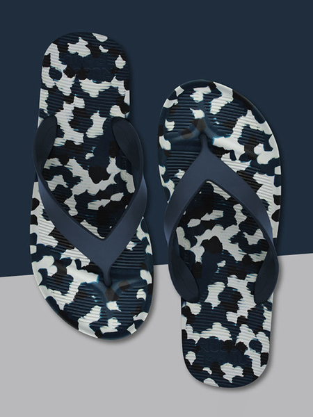 sandales pour hommes pantoufles plates à blocs de couleurs à enfiler
