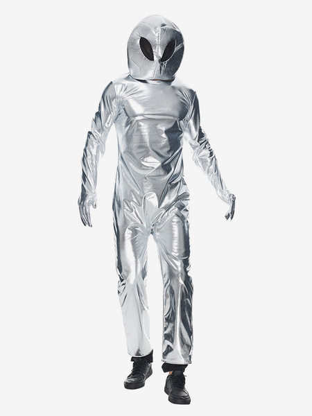 Image of Halloween nuovo costume da festa spaziale alieno in roaming divertente astronauta UFO