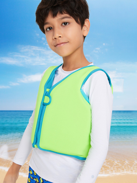 Image of Giubbotto salvagente verde Abbigliamento sportivo per bambini Color Block