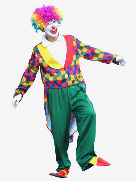 Image of Halloween Circo Clown Costume Carnival Outfit