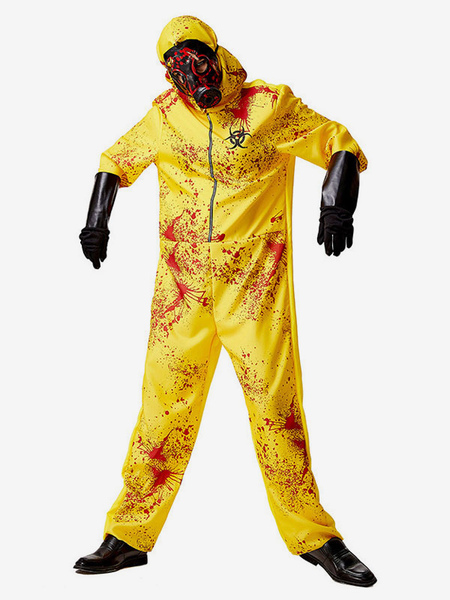 Image of Costume cosplay spaventoso della tuta protettiva di Halloween