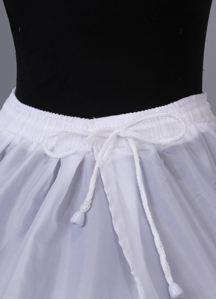 Schöner 2-Schichten Unterrock für Brautkleid in Weiß от Milanoo WW