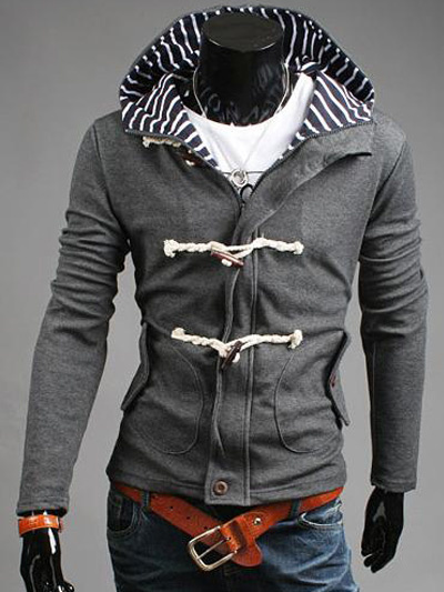 Einfarbiges Herren Sweatshirt aus Baumwolle от Milanoo WW