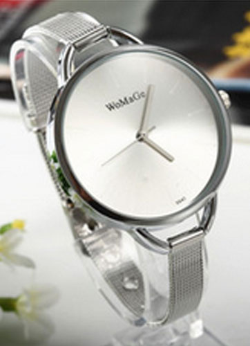 White-Legierung, runde Form Bracelet Watch от Milanoo WW