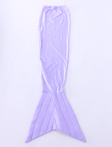 Image of Luce viola Mermaid Tail lucido metallizzato Unisex Zentai animali Carnevale