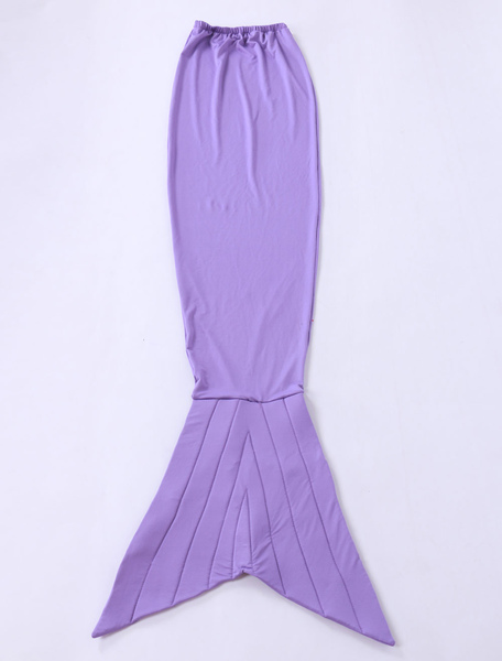 Image of Viola Mermaid Tail Lycra Spandex Zentai animali Carnevale