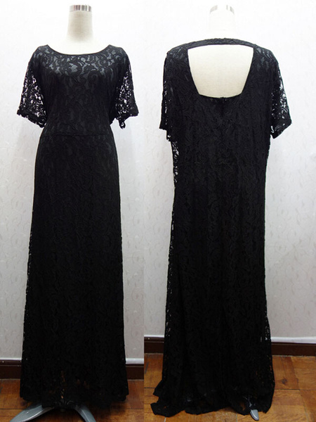 Plus Size DressWhite Spitze stilvolle Maxi-Kleid für Frauen от Milanoo WW