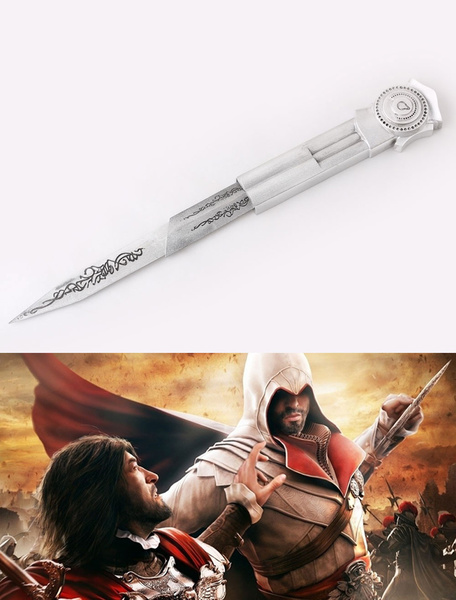 Image of Assassins Creed Hidden Blade Halloween Cosplay Props Weapon