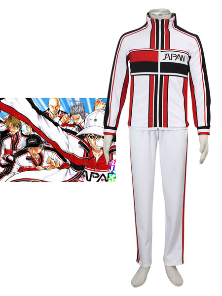 Image of New Tennis Of Prince Team Japan Tennis Wear For Winter Cosplay Costume