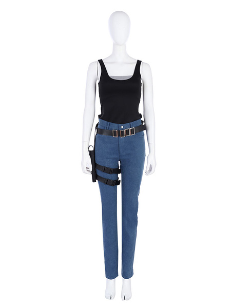 Image of Resident Evil 2 Claire Halloween Cosplay Costume