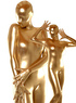 Gold Shiny Metallic Catwoman Catsuit