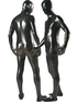 Black Shiny Premium Lycra Spandex Zentai