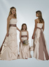 Sash Satin Junior Bridesmaid Dress