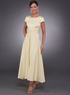 Short Sleeves Embroidery Satin Mother Of Bride And Groom Dress