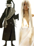 Perruque de cosplay de 100cm pour Intendant Noir Undertaker 