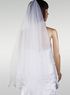 2m simple bout des doigts unique voile de la mari&eacute;e pour la mari&eacute;e Fils