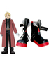 Fullmetal Alchemist Edward Elric Imitated Leather Foam Cosplay Shoes