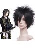 Black 35cm Hakuouki Shinsengumi Kitan Hijikata Toshizo Nylon Cosplay Wig