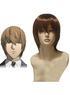 Death Note Light Yagami Kira Brown Cosplay Wig