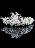 Peigne Superbe alliage d'argent strass femme