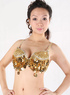 Or 100 % coton S&eacute;guin Belly Dance Bra