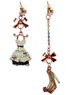 Mignons color&eacute; en alliage robe Soulier dames Fashion boucles d'