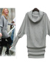 Fantastique gris m&eacute;lange Womens chandail