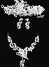 Pretty Silver Alloy Silver-plating Tiara Necklace Earrings Wedding Bridal Jewelry Set