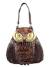 フクロウ形 29 * 30 * 10 cm PU コットン レディース バックパックの裏地