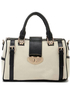 黒 33 * 14 * 14 ファッション PU レディース トートバッグ ホワイトします。