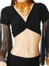 Belle robe noire net Belly Dance Top