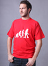 Unique Rose Manches courtes col rond 100% coton T-shirt pour les hommes