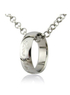 Concise argent&eacute; Homme Acier Titane Pendentif