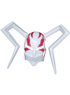 Bleach Cosplay Red Mask PVC