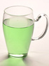 360ml transparente cristal resistente al calor de la Copa para el t&eacute;