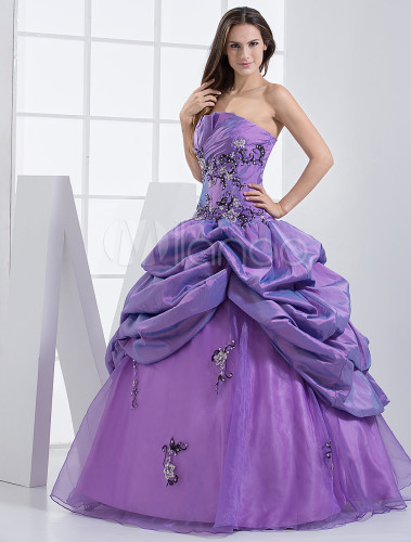 princesse robe violette