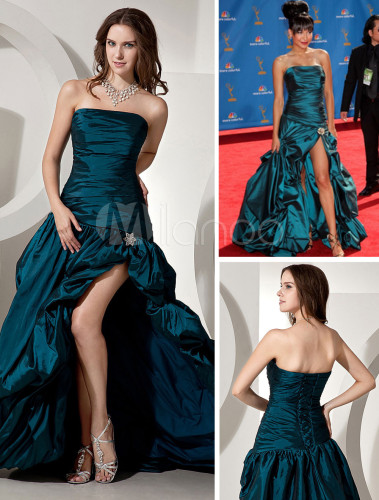 Green-taffeta-strapless-cannes-film-festival-dress-100842-851268 Green-taffeta-strapless-cannes-film-festival-dress-100842-851268