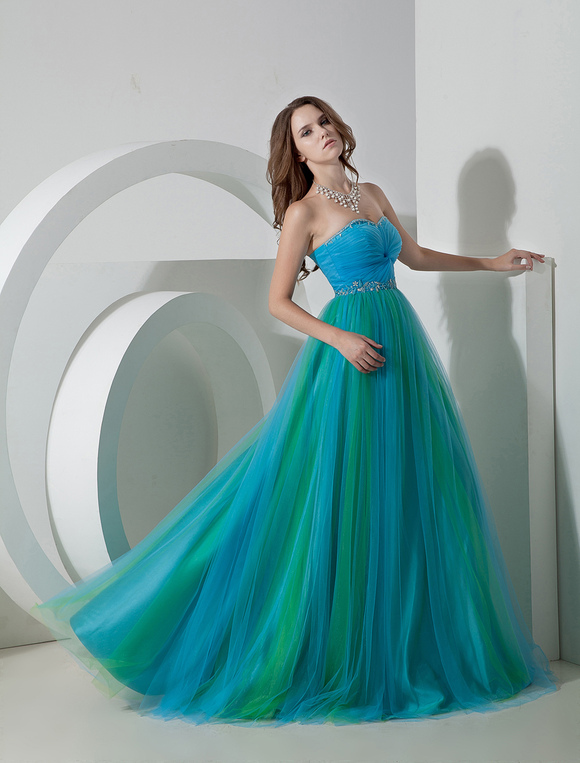 turquoise silk robe