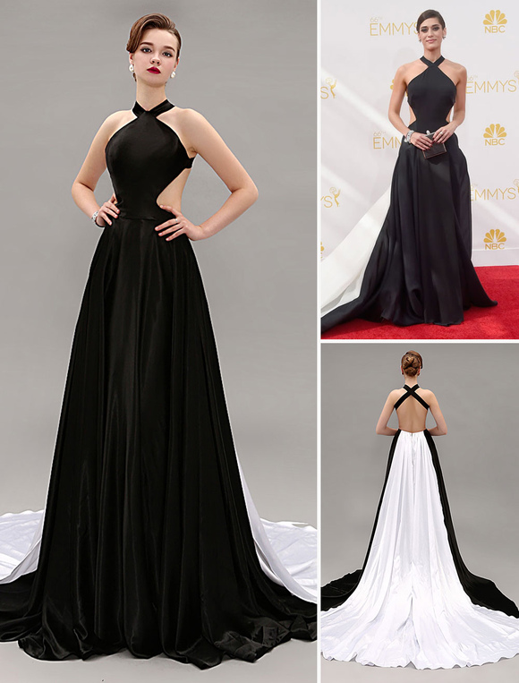 Black-A-Line-Halter-Sweep-Celebrity-Dress-488609-2.jpg