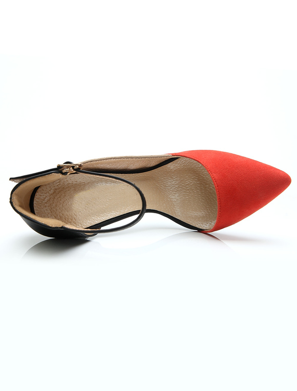 red heels pointy