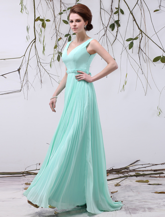 mint green mother of the bride dress 