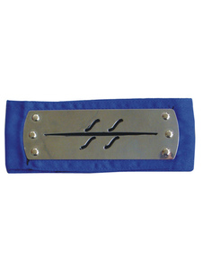 Accessoire de cosplay De Naruto bleu