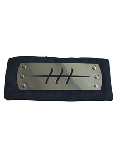 Bandeau de cosplay de Naruto noir